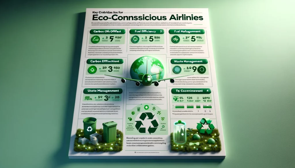 Key Criteria for Evaluating Eco-Conscious Airlines